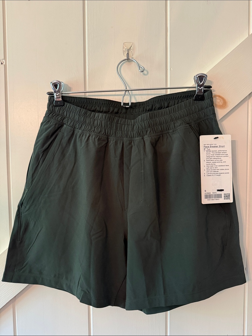 lululemon athletica Dark Green Athletic Shorts